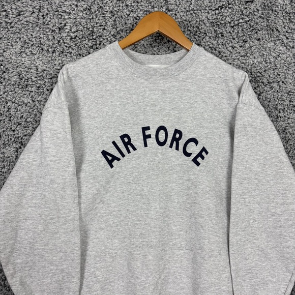 Jerzees Other - Air Force Sweatshirt Mens XL Crewneck Pullover Fleece Military Pullover Sweater